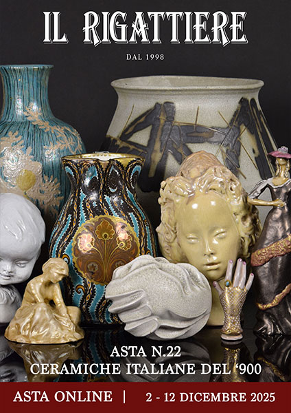 ASTA N.22 - CERAMICHE ITALIANE DEL '900