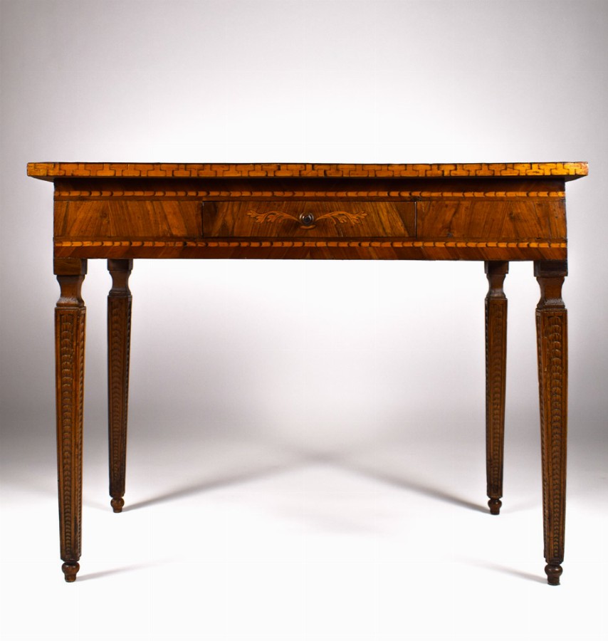 Tavolo da gioco, Emilia, fine XVIII inizio XIX secolo